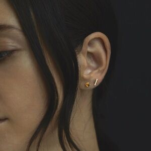 Satomi Kawakita citrine wisp studs
